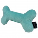 COOL BONE SHAPE TEETHER PILLOW - AQUA Velvet