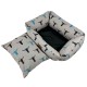 DOG BED HEAD&HORN - SMALL