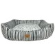 DOG BED BLACK&WHITE - MEDIUM