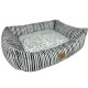 DOG BED BLACK&WHITE - MEDIUM