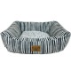 DOG BED BLACK&WHITE - SMALL