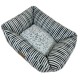 DOG BED BLACK&WHITE - SMALL