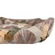 DOG BED ORANGE FLOWER - MEDIUM