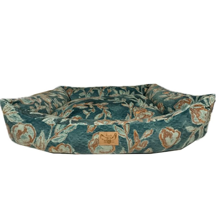 DOG BED GREEN GARDEN - LARGE