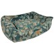 DOG BED GREEN GARDEN - MEDIUM