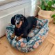 DOG BED GREEN GARDEN - SMALL