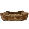 DOG BED FLUFFY TEDDY - LARGE