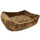 DOG BED FLUFFY TEDDY - LARGE
