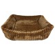 DOG BED FLUFFY TEDDY - MEDIUM