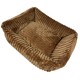 DOG BED FLUFFY TEDDY - MEDIUM