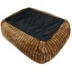 DOG BED FLUFFY TEDDY - MEDIUM