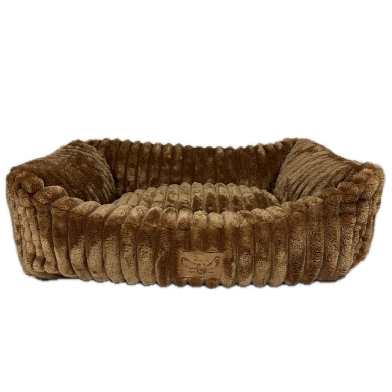 DOG BED FLUFFY TEDDY - SMALL