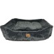 DOG BED FLUFFY CLOUD GREY - LARGE