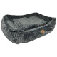 DOG BED FLUFFY CLOUD GREY - LARGE