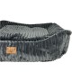 DOG BED FLUFFY CLOUD GREY - LARGE