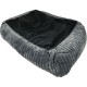 DOG BED FLUFFY CLOUD GREY - LARGE