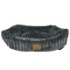 DOG BED FLUFFY CLOUD GREY - SMALL