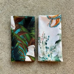 Bamboo Swaddle Sets Tropical/Ocean Life 45x60cm