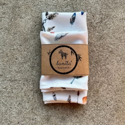 Bamboo Swaddle Sets Pure/ Sweet Dreams 30x30cm + 45x60cm