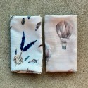 Bamboo Swaddle Sets Sweet Dreams/Up in the Air 45x60cm