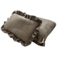 Beddings with Filling Cotton Muslin Taupe 70x100cm