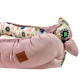 Baby Nest Sepia Rose Modern - Velvet