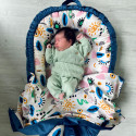 Baby Nest Sapphire Modern - Velvet