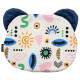 Teddy Pillow Sapphire Modern - Velvet