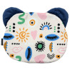Teddy Pillow Sapphire Modern - Velvet