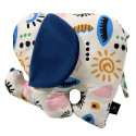 Lucky Guy Pillow Sapphire Modern