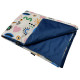 Medium Blanket 75x100cm Sapphire Modern - Velvet