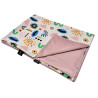 Newborn Blanket Light 60x70 Sepia Rose Modern - Velvet