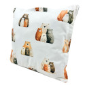Pillowcase Furry Family 40x40cm