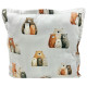 Pillowcase Furry Family 40x40cm