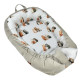 Baby Nest Latte Furry Family - Velvet