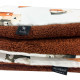 Medium Blanket 75x100cm Cinnamon Furry Family - Baranek