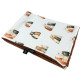 Newborn Blanket Light 60x70 Cinnamon Furry Family - Baranek