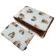 Baby Set Medium Blanket Baranek 75x100cm + Pillow 25x40cm Cinnamon Furry Family