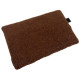 Baby Set Medium Blanket Baranek 75x100cm + Pillow 25x40cm Cinnamon Furry Family