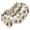 Car Seat Blanket Latte Furry Family