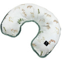 Breastfeeding Pillow Olive Green Flora - Baranek