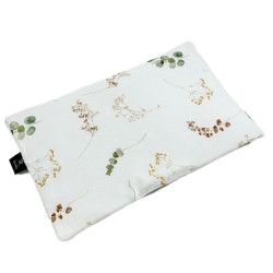 Medium Bed Pillow 25x40 Olive Green Flora - Baranek