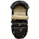 NEW Stroller Bag with Fur Latte Follow the Zebra Velvet L/XL (1-3 years)