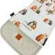 NEW Baby Set Pad + Pillow + Cover + Strap Latte Furry Family - Velvet