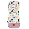 Stroller Pad Sepia Rose Modern - Velvet
