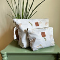 Cosmetic Bag Set Flora S and L