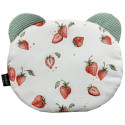 Teddy Pillow Basil Green I Love Strawberry - Waffel
