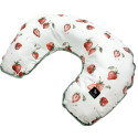 Breastfeeding Pillow Basil Green I Love Strawberry - Waffel