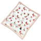 Kocyk Wafel 60x70cm Grapefruit Rose I Love Strawberry