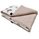 Medium Blanket 75x100cm Grapefruit Rose I Love Strawberry - Waffel